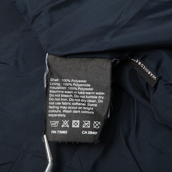 Helly Hansen Marstrand Jacket Men Medium Black Quilted PrimaLoft Puffer Full Zip - Picture 7 of 16